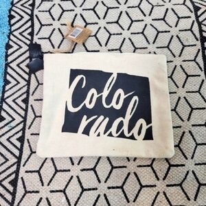 COLORADO CANVAS ZIPPER POUCH